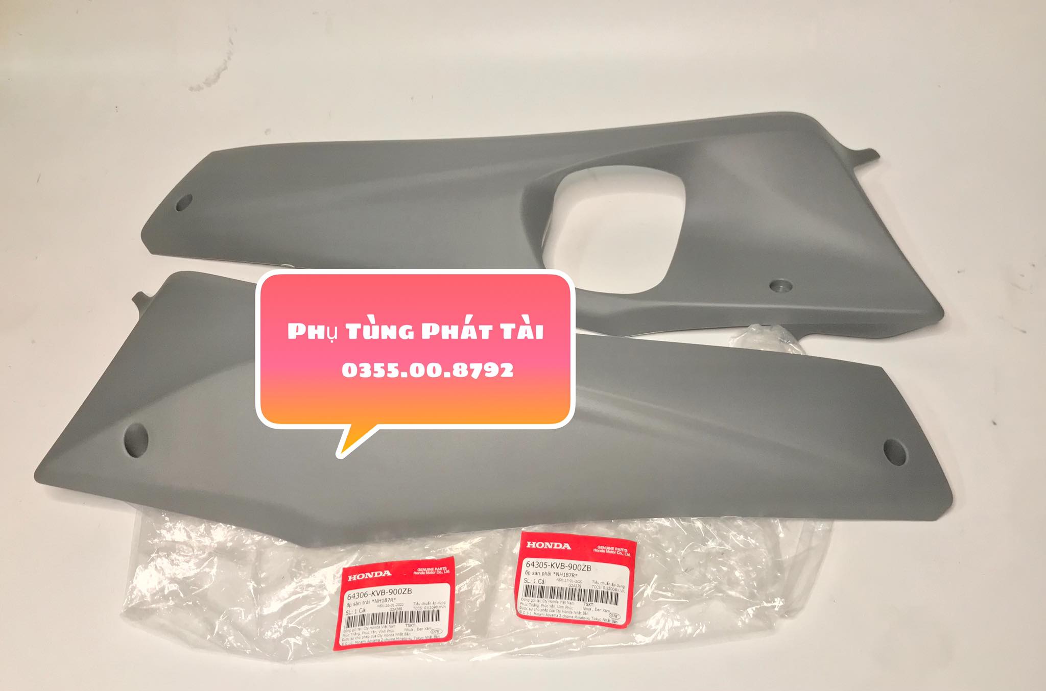 Nẹp chống - nẹp sàn click 110 chính hãng honda