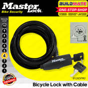 MASTER Anti-Theft Bike Lock with Cable - BUILDMATE