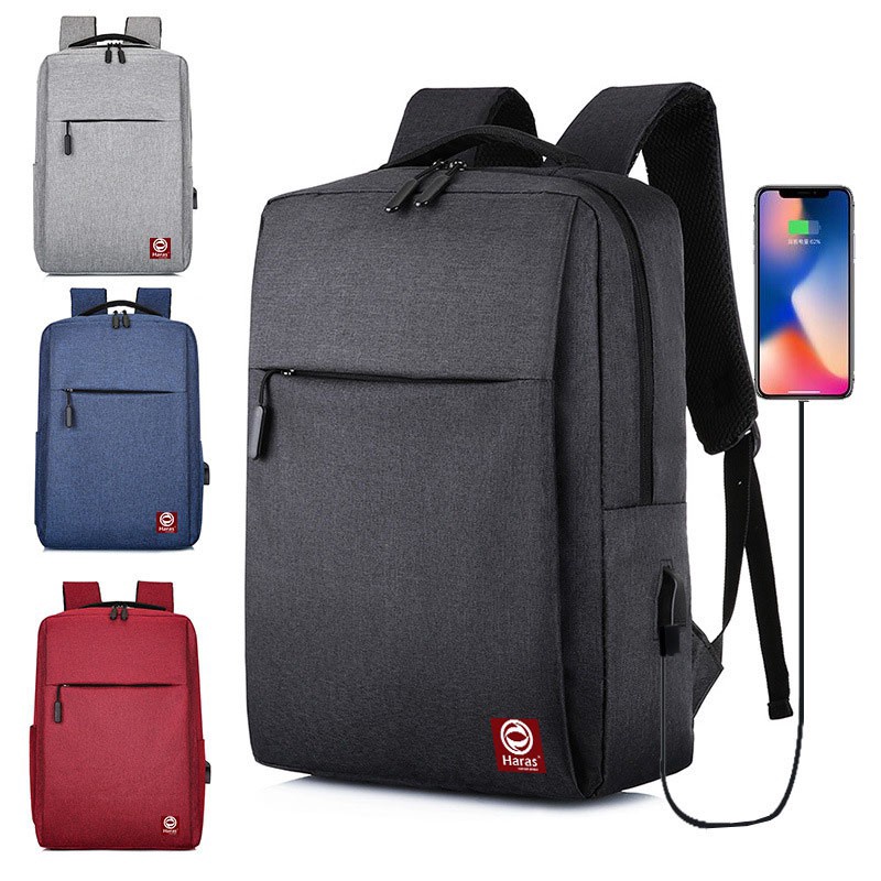 Balo campus thời trang phong cách hàn quốc haras hr237 - freeship