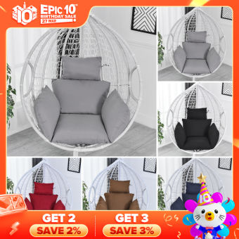 Đệm Ghế Võng Treo Đệm Ghế Xích Đu Đệm Ghế Treo Tổ Dày Kèm Gối