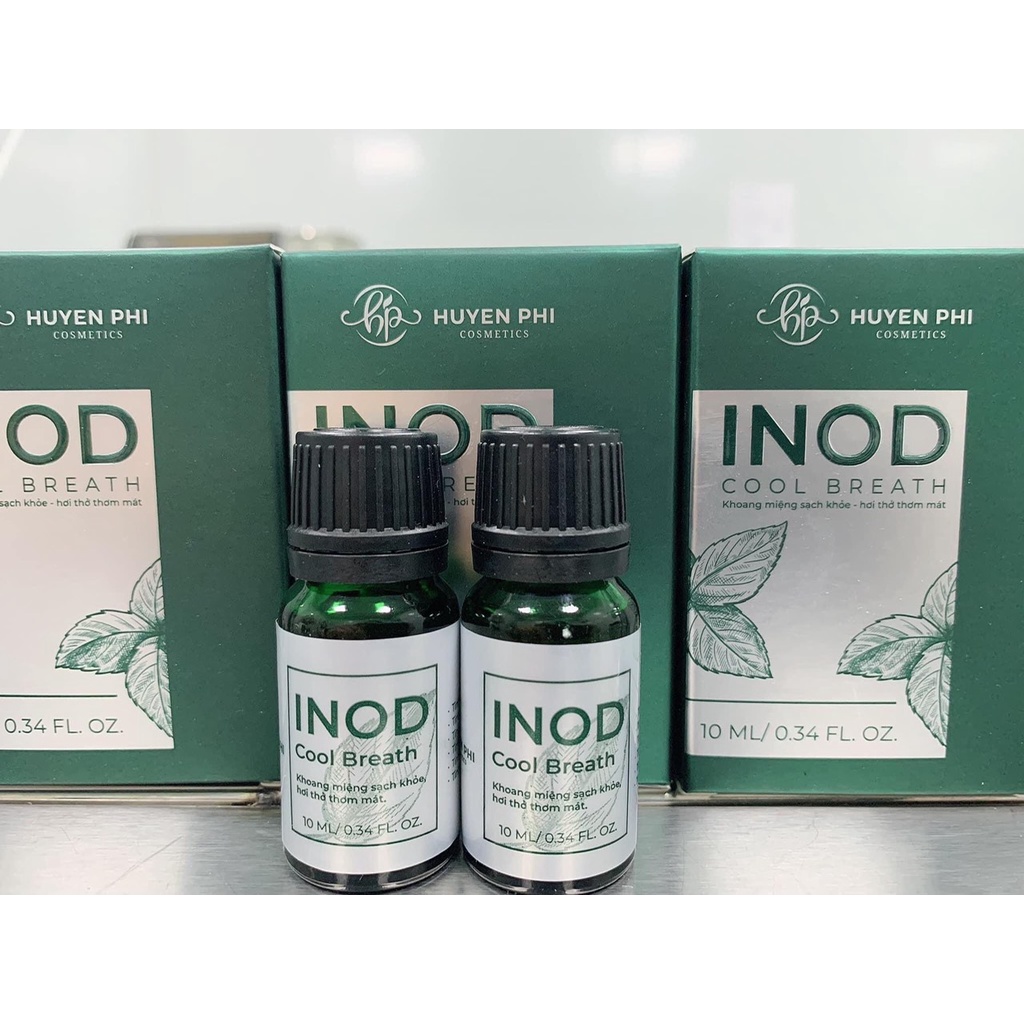 Tinh dầu răng miệng INOD Huyền Phi , serum hôi miệng 10ml. Làm giảm hôi răng miêng hiệu quả.