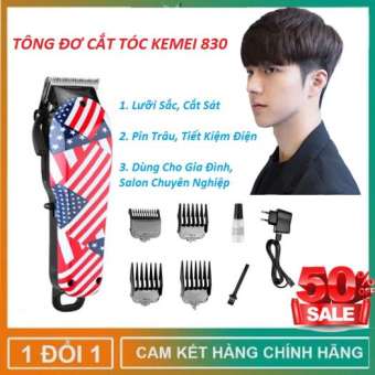 Tông Đơ Cắt Tóc Kemei KM-830, bảng giá 12/2021 Tông đơ cắt tóc kemei 830 tặng kèm bộ phụ kiện Tông đơ cắt tóc chuyên nghiệp kemei KM-830 cao cấp Nơi bán Tông Đơ 830 giá rẻ, uy tín, chất lượng Tông đơ cắt tóc chuyên nghiệp KM