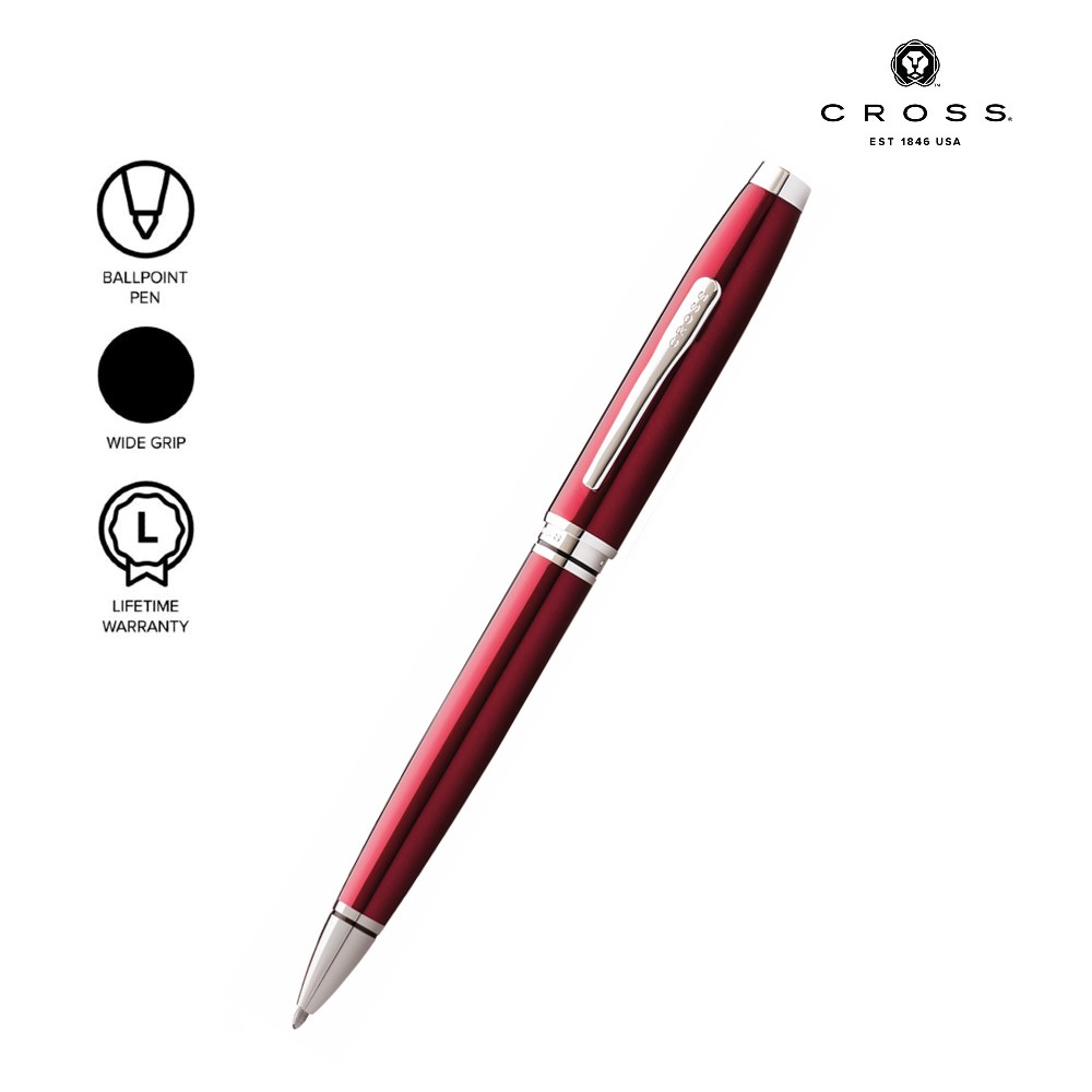 Cross Pens Red Coventry Red Ballpoint Pen CAT0662-10