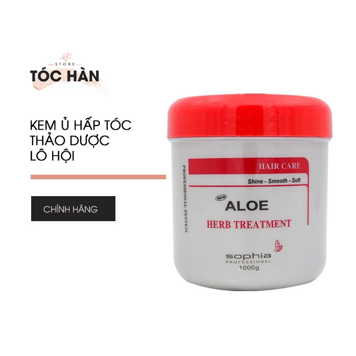 Kem ủ tóc lô hội aloe herb treatment sophia