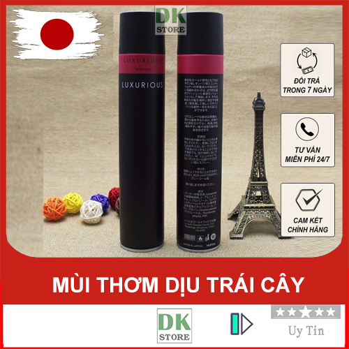 Gôm xịt tóc luxurious - 400ml