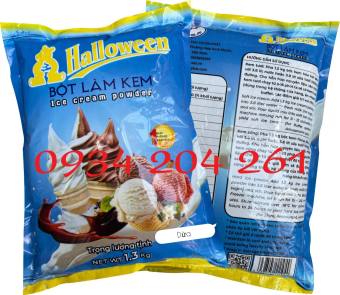 Bột làm kem tươi Halloween _ Dừa