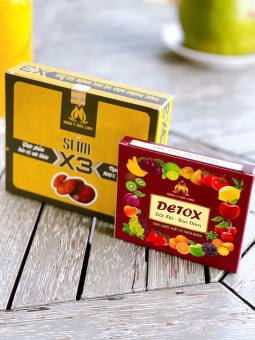 GIẢM CÂN SLIM X3 ĐÔNG Y MỘC LINH CHÍNH HÃNG HỘP 30 VIÊN