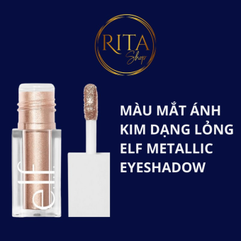 Màu mắt dạng lỏng ánh kim ánh nhũ ELF Liquid Glitter Eyeshadow [RITASHOPVN]