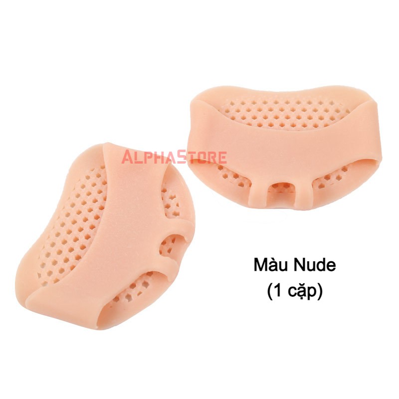 Cặp Lót Xỏ Ngón Silicon SEBS Êm Chân, Giảm Đau Xương Bàn Chân, Chống Chai Chân - Lót Giầy Cao Gót Bảo Vệ Mũi Chân