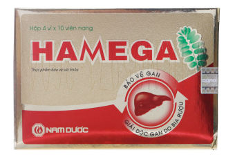 Viên uống giải độc gan HAMEGA 40 Viên