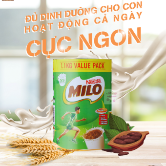Sữa Milo Úc 1.1kg Chính Hãng Nestlé Từ Úc Thơm ngon hảo hạng date 1202023