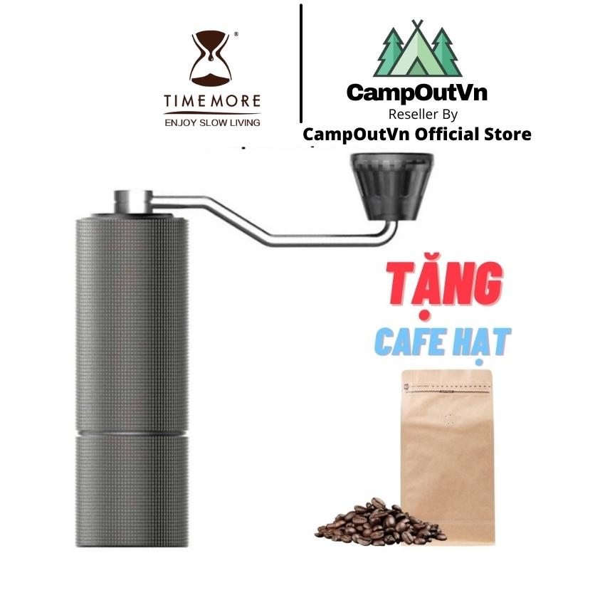 Cối xay cà phê cầm tay Time More cối xay cafe Lite tay gọn thép bền nhẹ campout A147