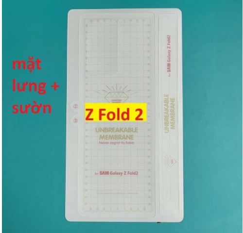 Dán dẻo ppf cho samsung galaxy z fold 3 ,z fold 2 , fold loại trong suốt