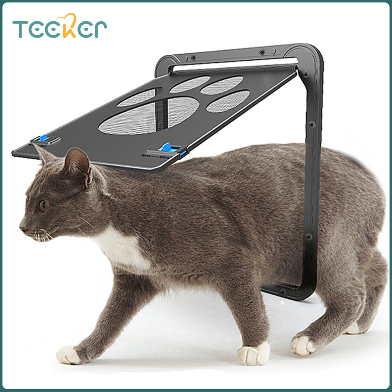 Teeker Pet Screen Door Window with Magnetic Automatic Lock for Dog Cat Pet Cat Door Window Screen 37 x 42CM - Brand teeker Presyo 1,748 Piso*Libreng Shipping