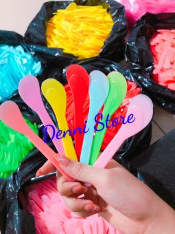 Muỗng que nhựa múc kem (5 cái)