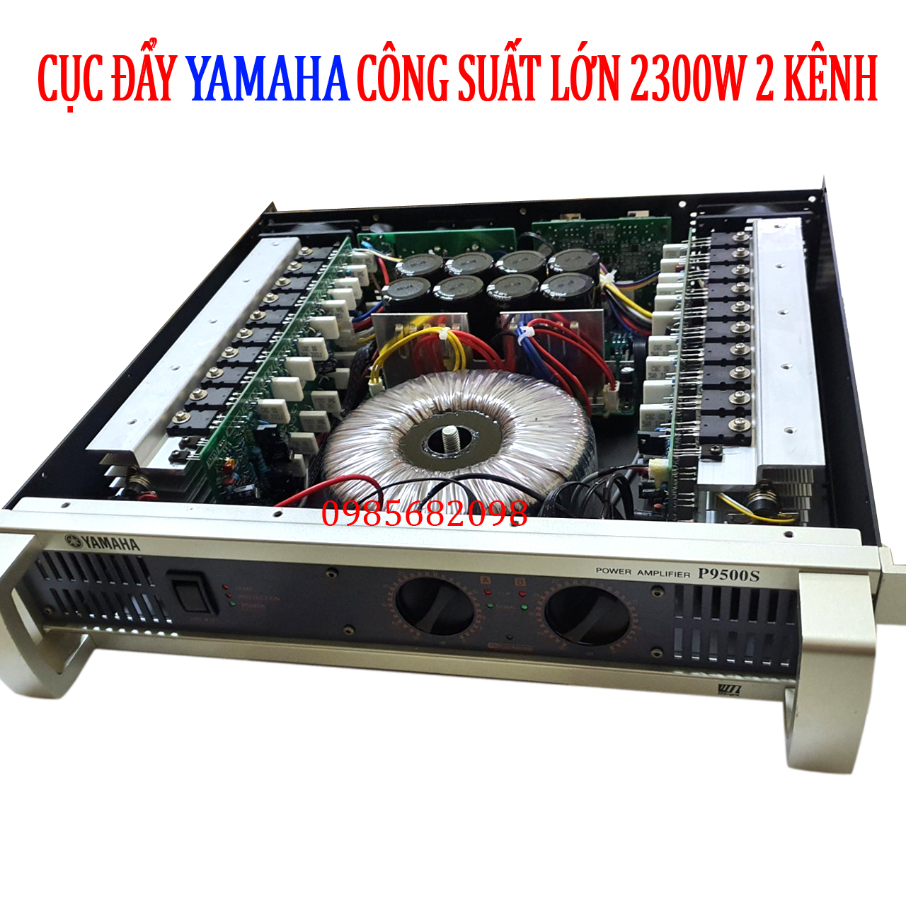 Cục đẩy công suất yamaha p9500s 40 sò lớn