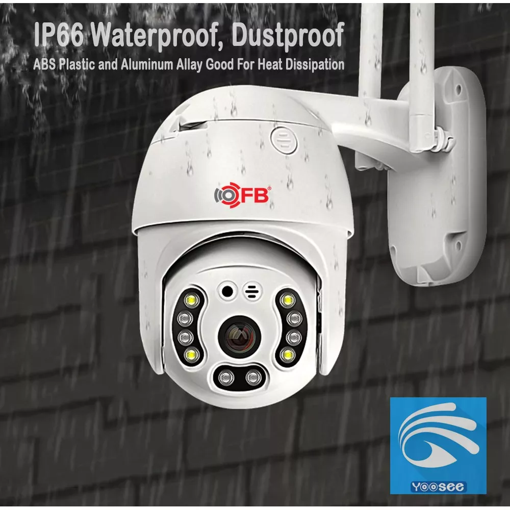 Camera ngoài trời,ip wifi fb-link ty301,vỏ nhựa,3.0mb