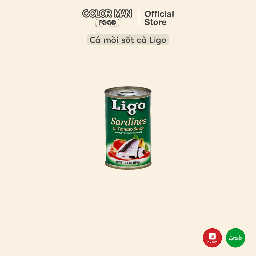 Cá mòi sốt cà ligo 155 g