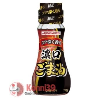 Dầu Mè Đen Ajinomoto Nguyên Chất Chai 70G - FreeShip Max - Konni39 Sơn Hòa
