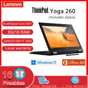 ThinkPad Yoga 260 2-in-1 Laptop: Intel i7/i5, 12