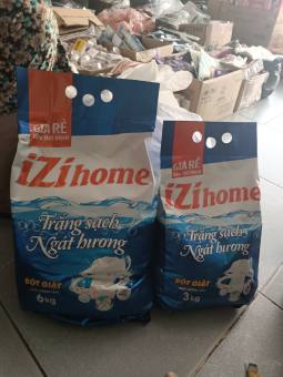 Bột giặt IZI HOME trắng ngát hương 3-6kg