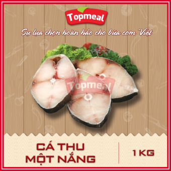 HCM - Cá thu một nắng (1kg) - Thích hợp với các món chiên, nướng, nấu canh,... - [Giao nhanh TPHCM]