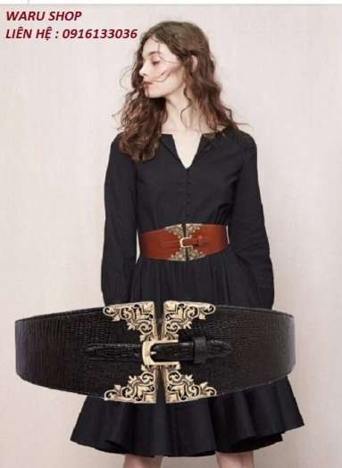 Thắt Lưng Nữ Dây Nịt Nữ Phối Đầm