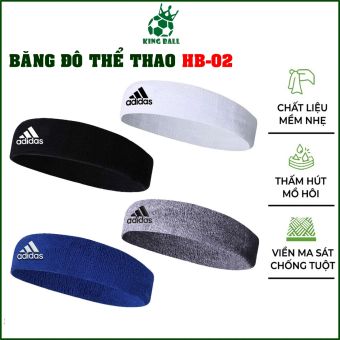 Băng Đô Thể Thao Nam Nữ Headband Thấm Chặn Mồ Hôi Băng Trán Tập Gym Bóng Chuyền Bóng Rổ Tennis Cầu lông Chạy Bộ Bóng Đá