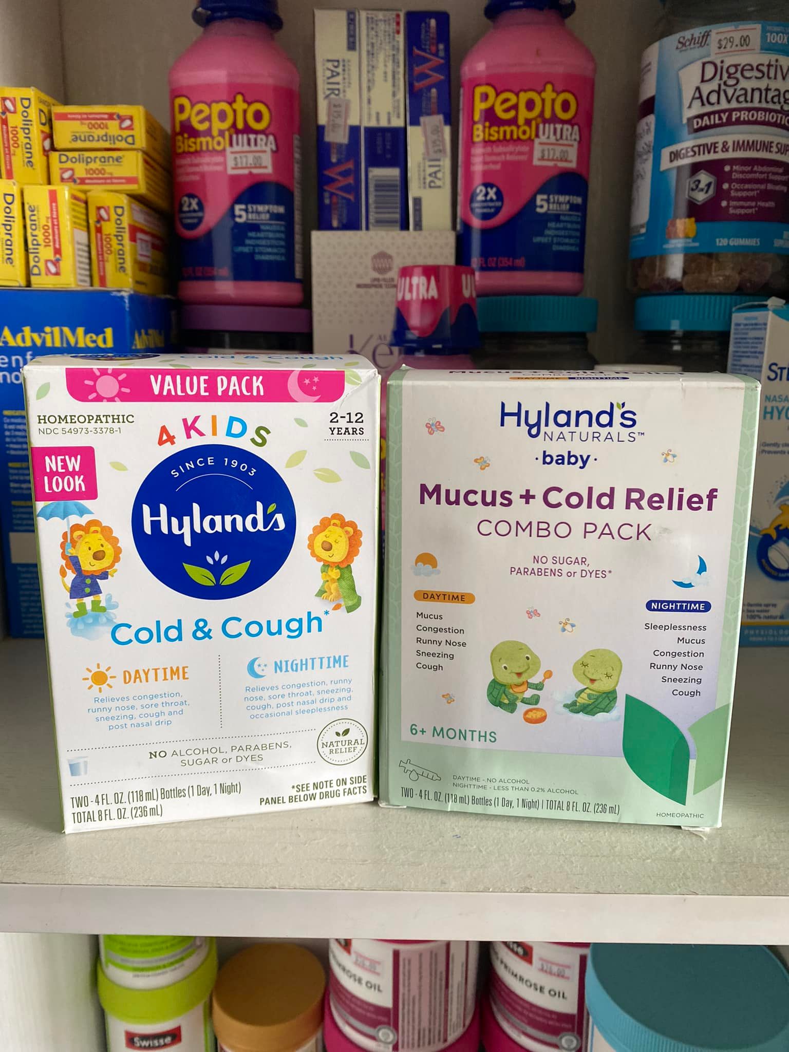 Bill mỹ - hyland's baby cold and cough syrup 118ml