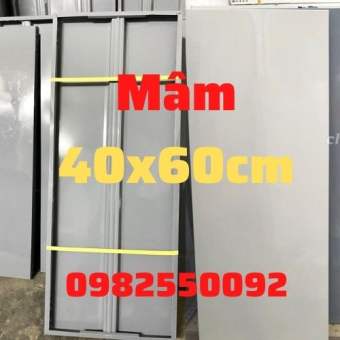 mâm v lỗ (khổ rộng 40cm x dài 60-80-100-120cm).mâm kệ sắt v lỗ