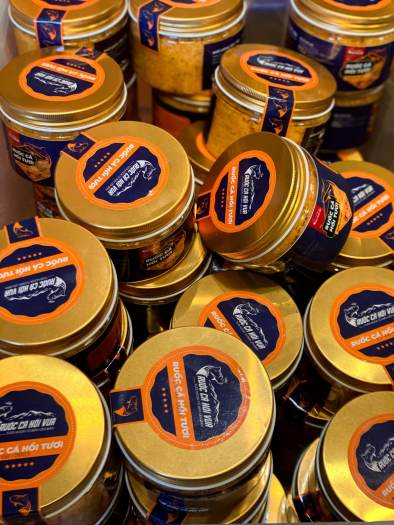 Ruốc Cá Hồi Sapa - Cá Hồi Làm Ruốc Siêu Ngon - Hộp 100gr