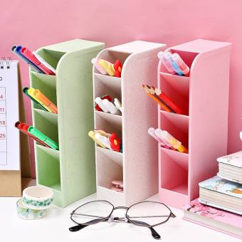 Kệ Đựng Bút 4 Ngăn Đứng Đa Năng