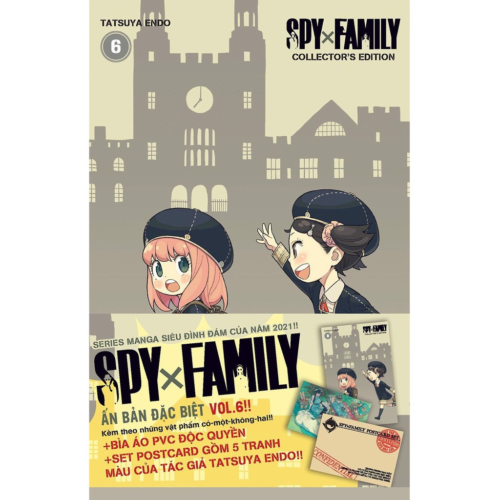 Spy x family tập 6 limited seal
