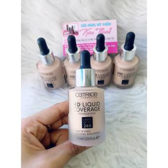 Kem Nền Catrice HD Liquid Coverage Foundation tone 020