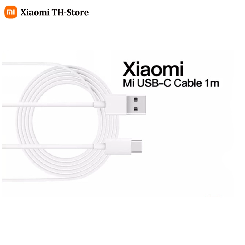 ภาพหน้าปกสินค้าxiaomi mi สายชาร์จ Mi USB-C Cable 1m สายชาร์จเร็ว เสี่ยวมี่ สายType C สายชาร์จโทรศัพท์