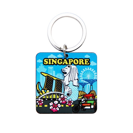 Louisville Key Chain -  Singapore