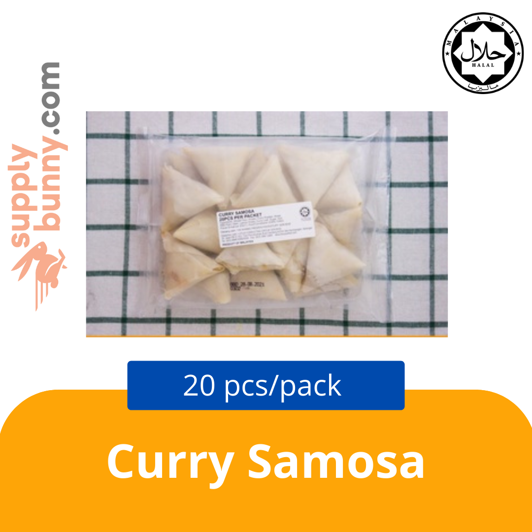 KLANG VALLEY ONLY! Curry Samosa (20pcs x 400g) (sold per pack) LOX Malaysia 印度咖喱角 Samosa Kari