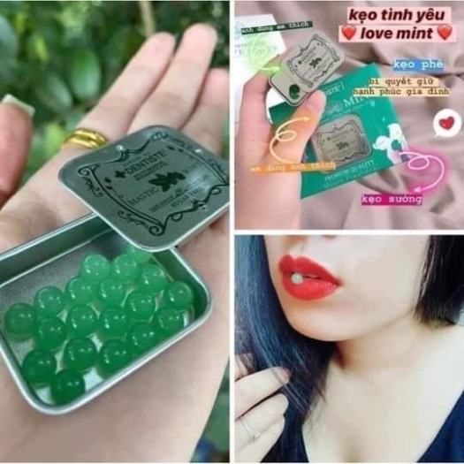 Kẹo Ngậm Phòng The Bạc Hà Love Mint Thái Lan - KẸO NGẬM BJ