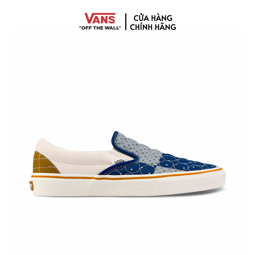 Giày vans classic slip-on quilted mix vn0a7vcfbck