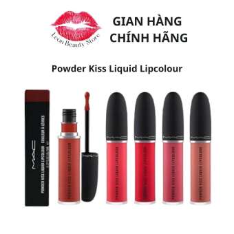 Son Mac Chính Hãng Powder Kiss Liquid Lipcolour Son Kem Lì  Lipstick  Son Kem Mac 991 Devoted to Chili 5ml