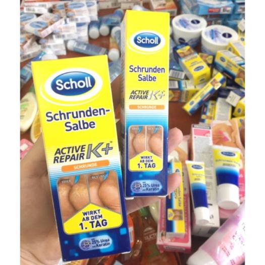 Kem trị nứt gót chân Scholl schrundensalbe 60ml của Đức