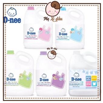 Shop mẹ xì dầu Nước giặt quần áo em bé Dnee 3000ml chính hãng [có tem Đại Thịnh]