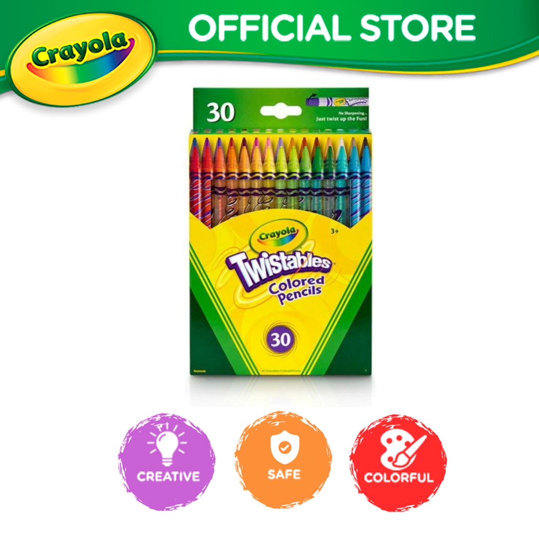 Crayola® Twistables Colored Pencils, 30ct.