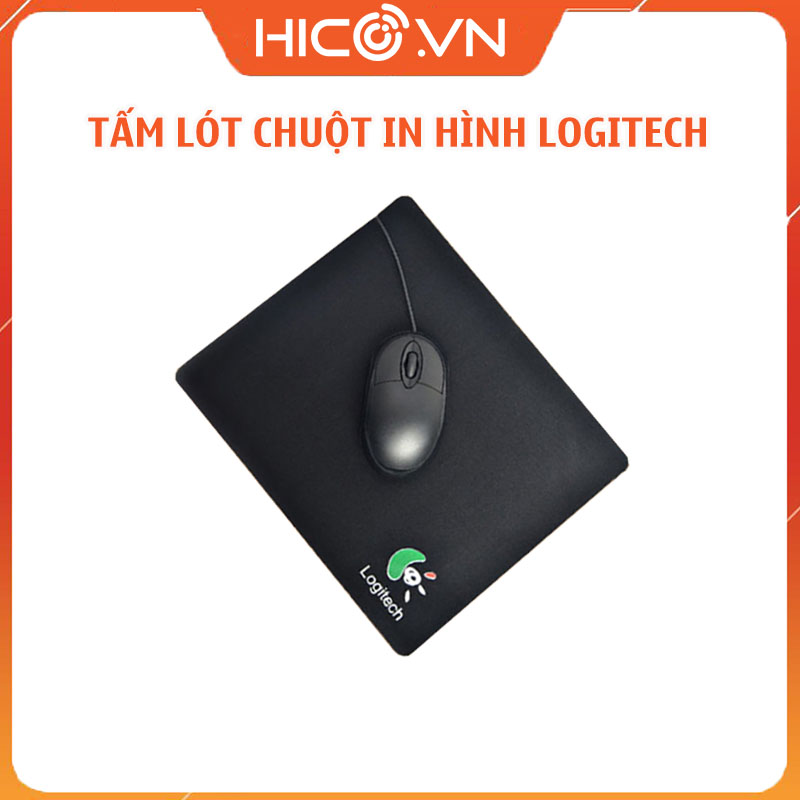 Tấm lót chuột in hình logitech, pad mouse cỡ nhỏ, lót chuột có đệm cổ tay  dành cho dân văn phòng, sinh viên