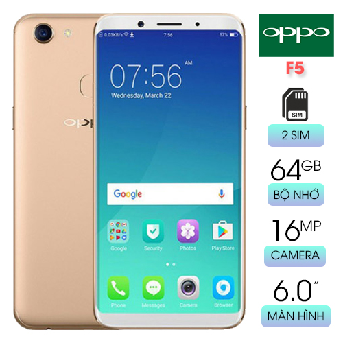 Điện thoại cũ F5 cũ RAM 4GB bộ nhớ 64GB camera AI 20MP siêu đẹp