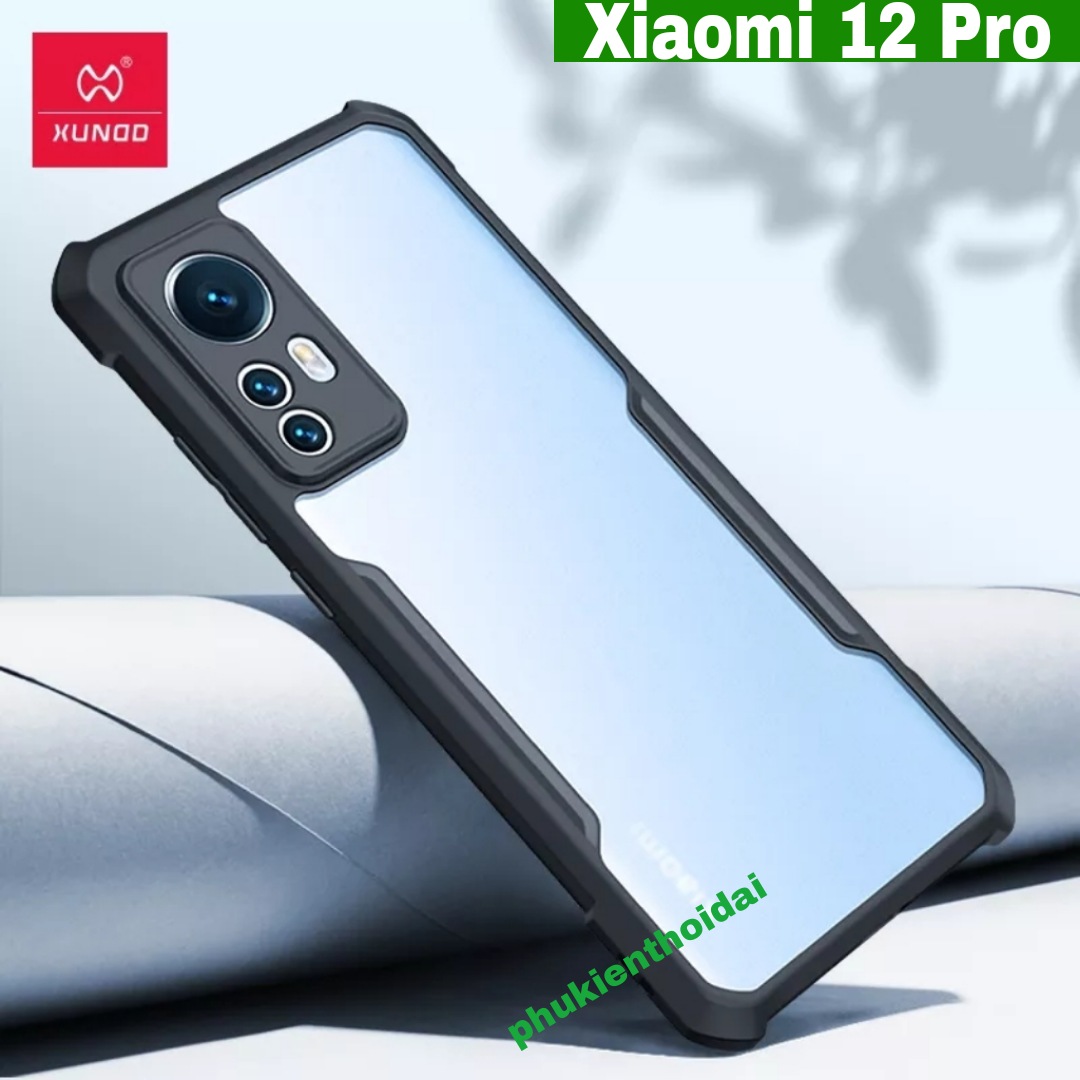 Ốp lưng Xiaomi 12 Pro hiệu Xundd lưng trong viền màu chống sốc thời trang cao cấp siêu bền