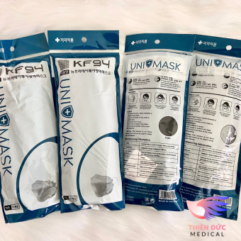 BỊCH LẺ 10 KHẨU TRANG KF94 4D HOÀNG DŨNG