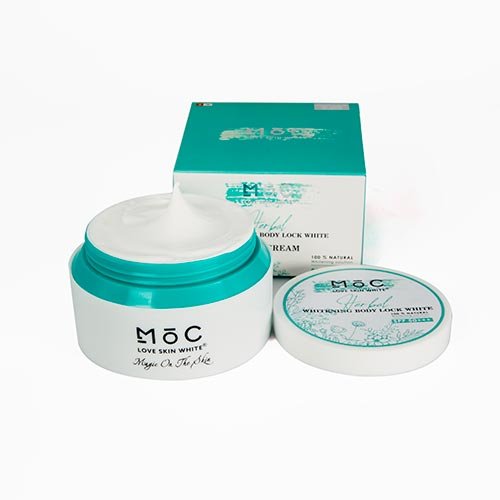 Kem body whitening body lock white - moc - 200 gr