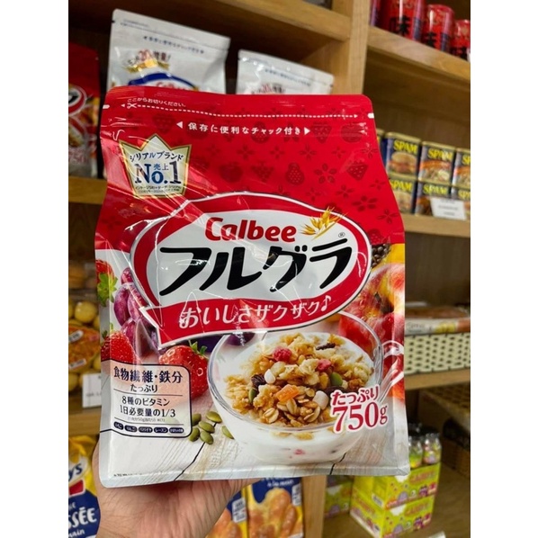 Ngũ cốc calbee nhật 750g