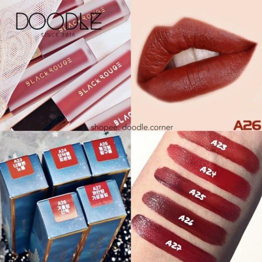 Son Kem Lì Black Rouge màu 6, 12, 23, 26